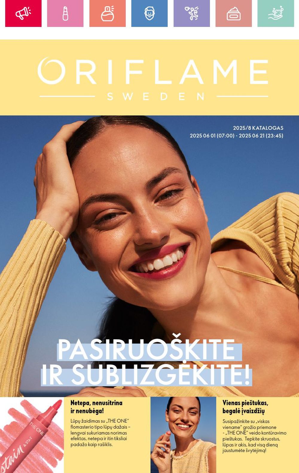 ORIFLAME - Katalogas (2025 06 01 - 2025 06 21)