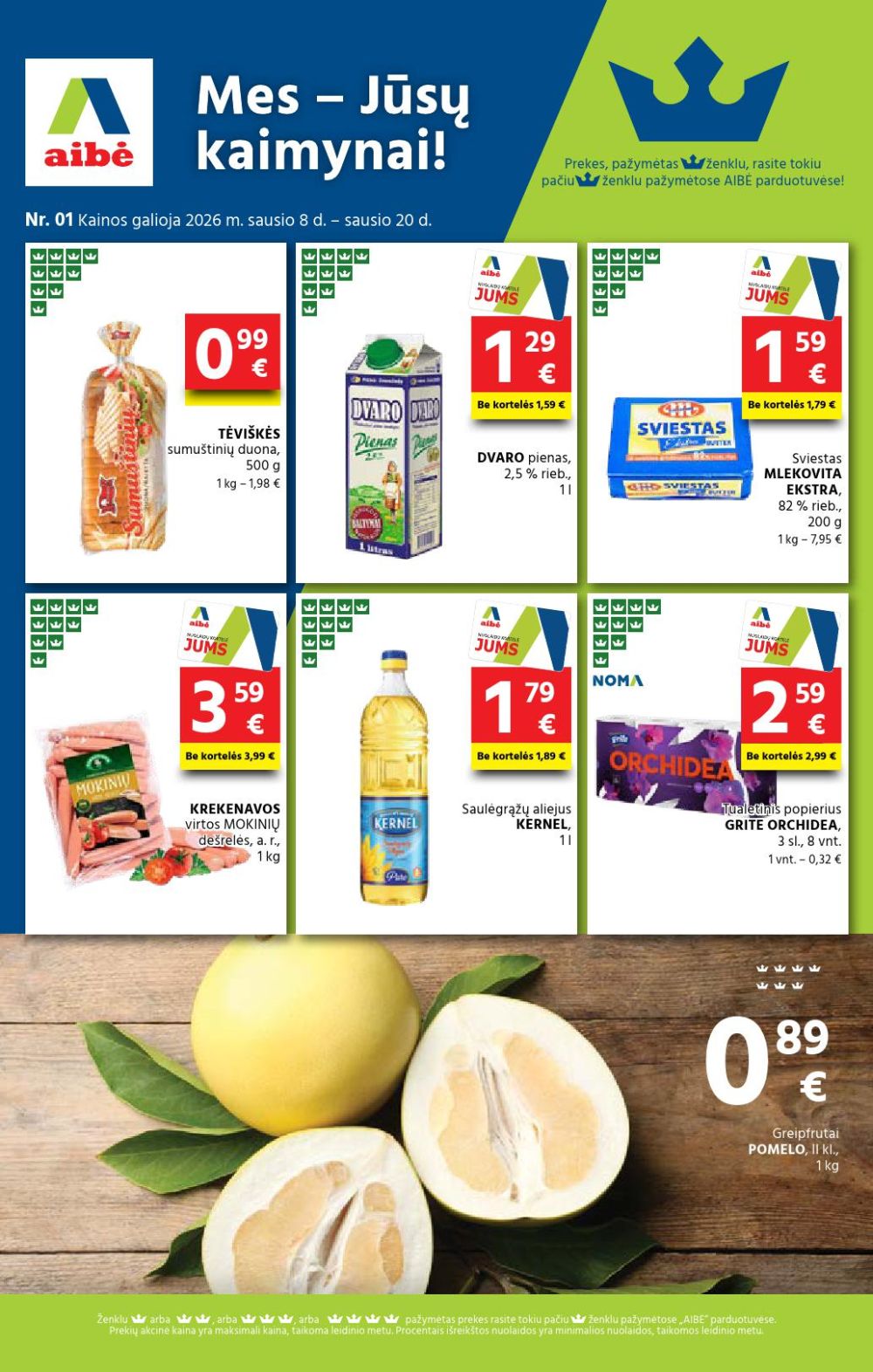 AIBĖ - Leidinys Nr.1 (2026 01 08 - 2026 01 20)