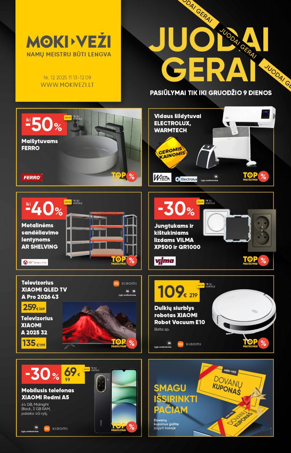 MOKI - VEŽI - Leidinys Nr.12 (2025 11 13 - 2025 12 09)