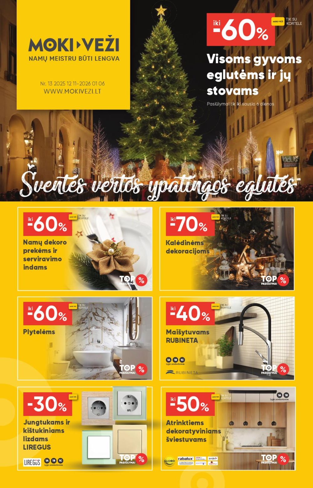 MOKI - VEŽI - Leidinys Nr.13 (2025 12 11 - 2026 01 06)