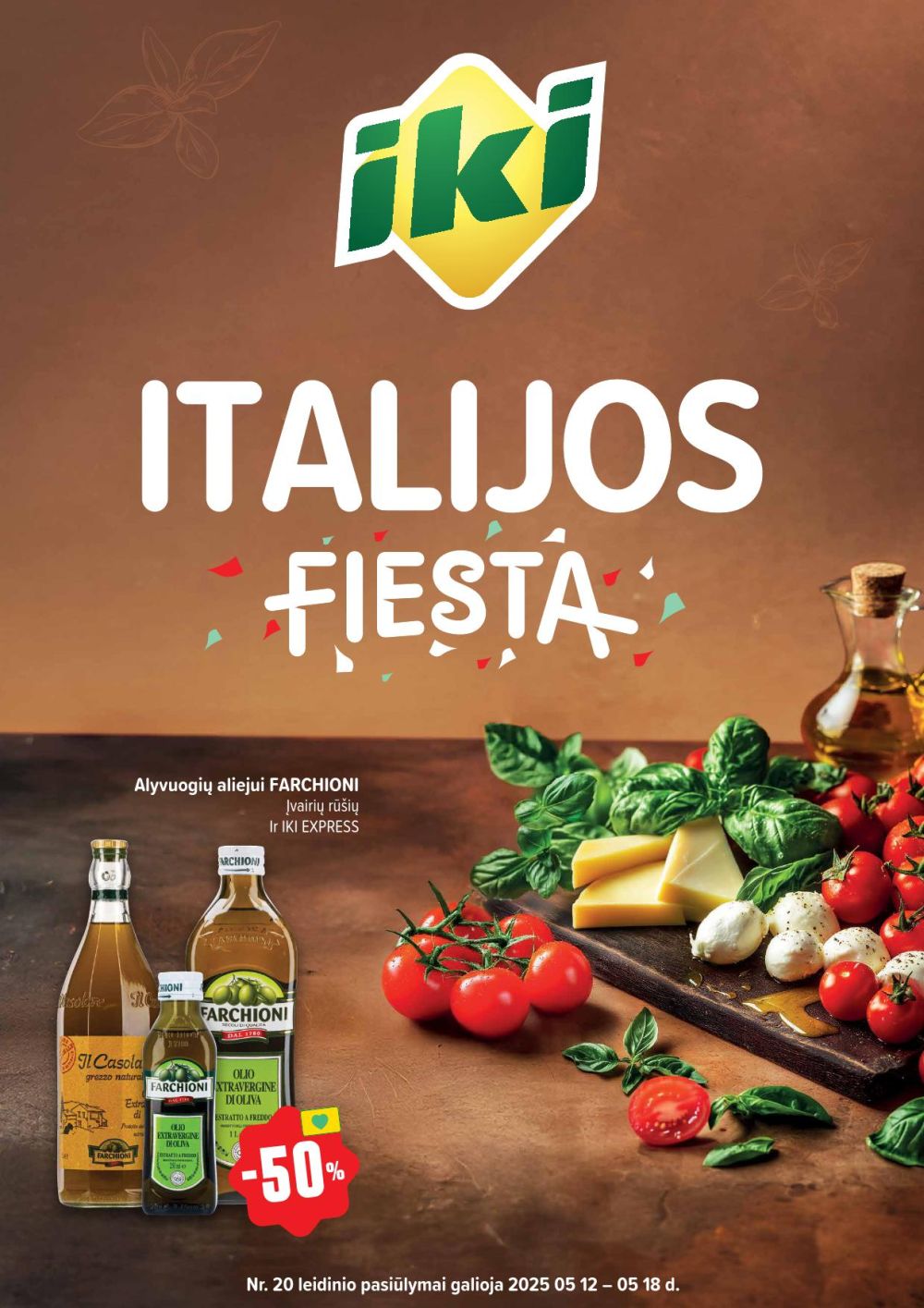 IKI - Italijos fiesta (2025 05 12 - 2025 05 18)