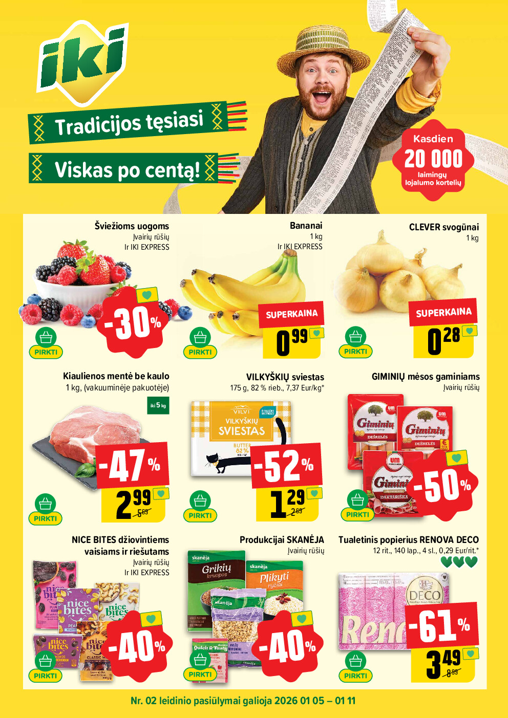 IKI Kaininis leidinys Nr. 02 (2026-01-05 - 2026-01-11)