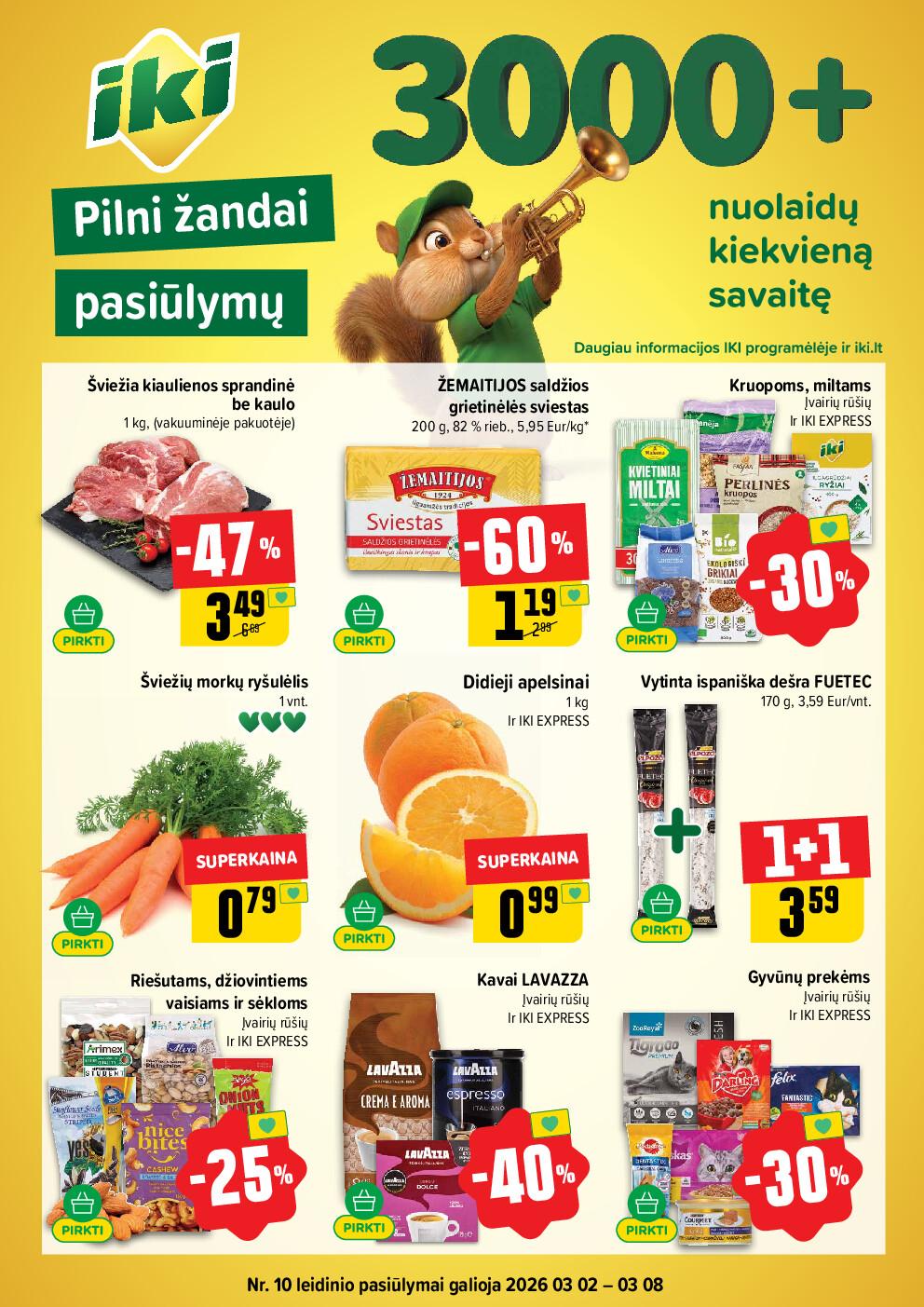 IKI Kaininis leidinys Nr. 10 (2026-03-02 - 2026-03-08)