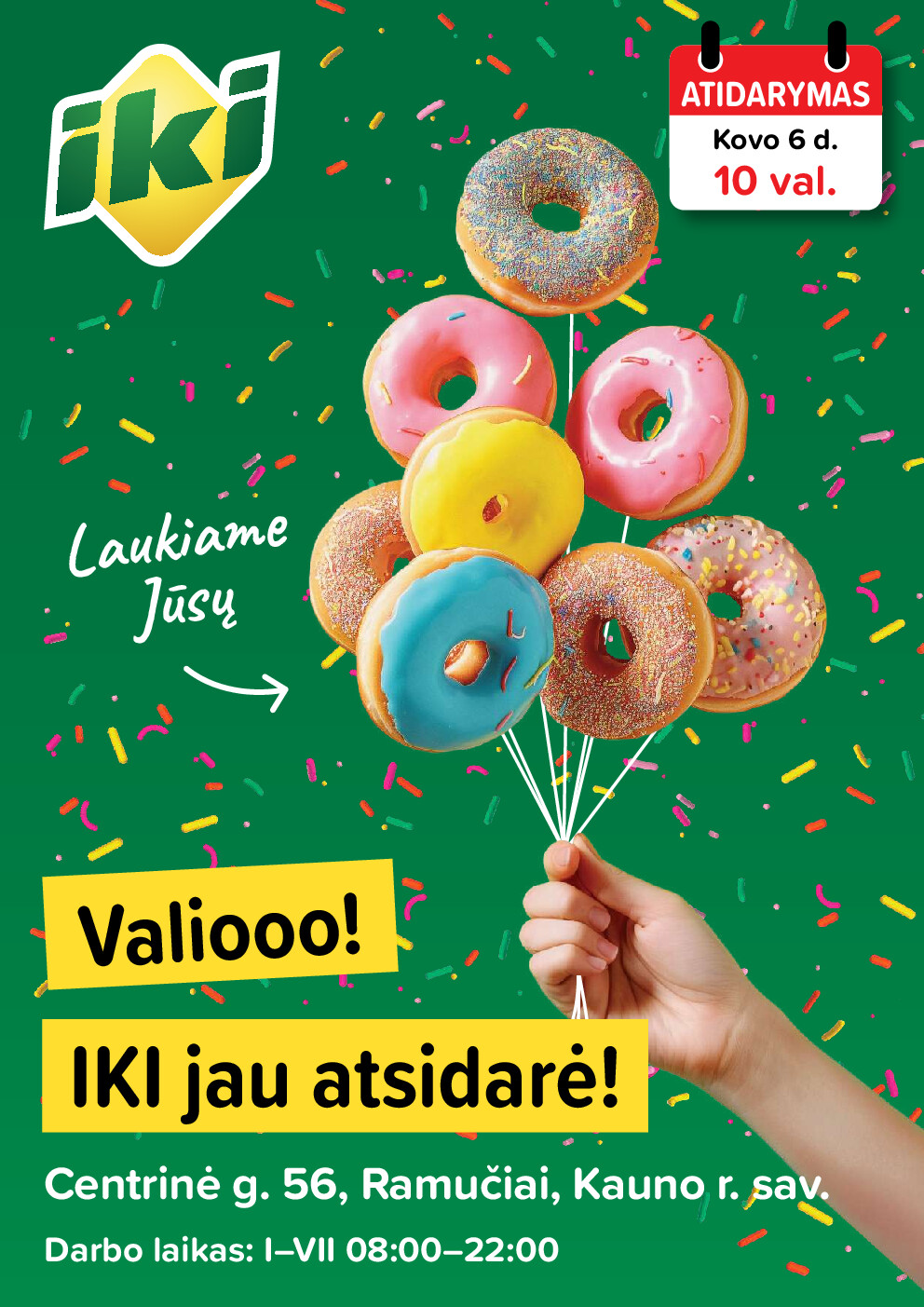 Specialūs pasiūlymai IKI Ramučiai parduotuvės klientams (2026-03-06 - 2026-03-08)