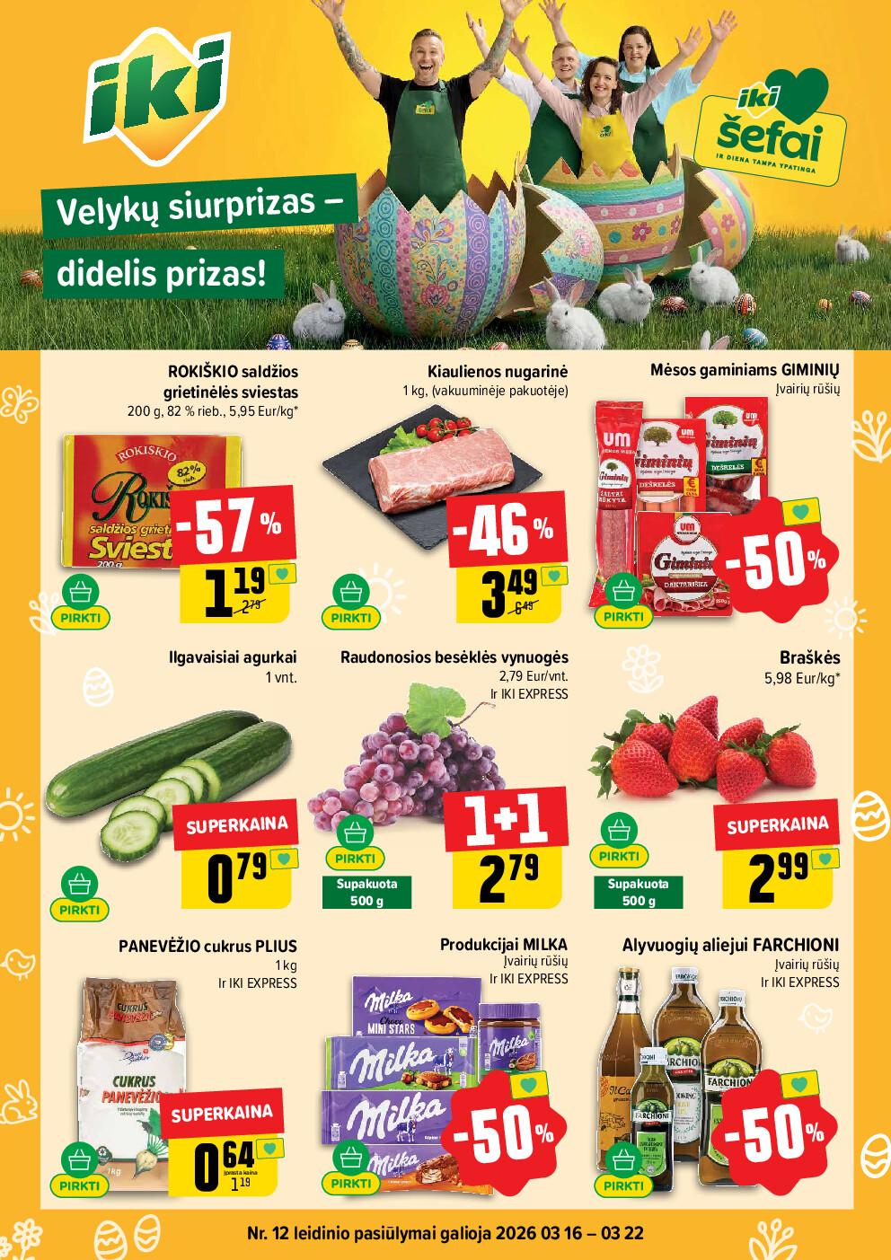 IKI Kaininis leidinys Nr. 12 (2026-03-16 - 2026-03-22)