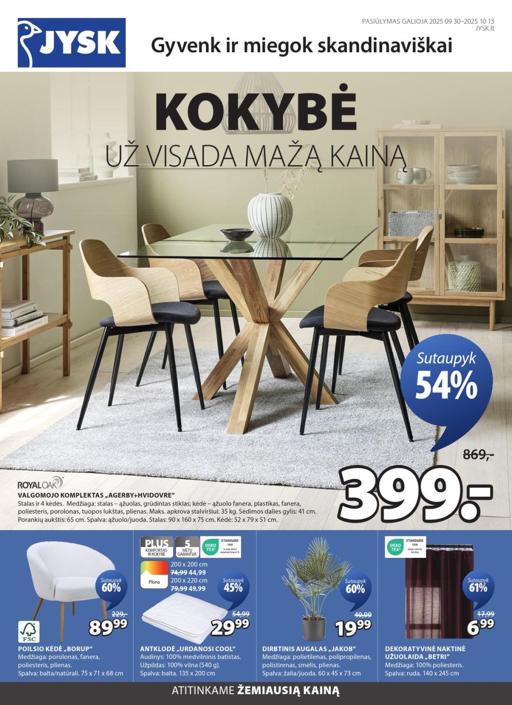 JYSK (2025 09 30 - 2025 10 13)
