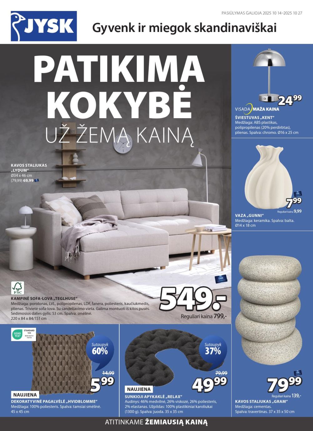 JYSK (2025 10 14 - 2025 10 27)