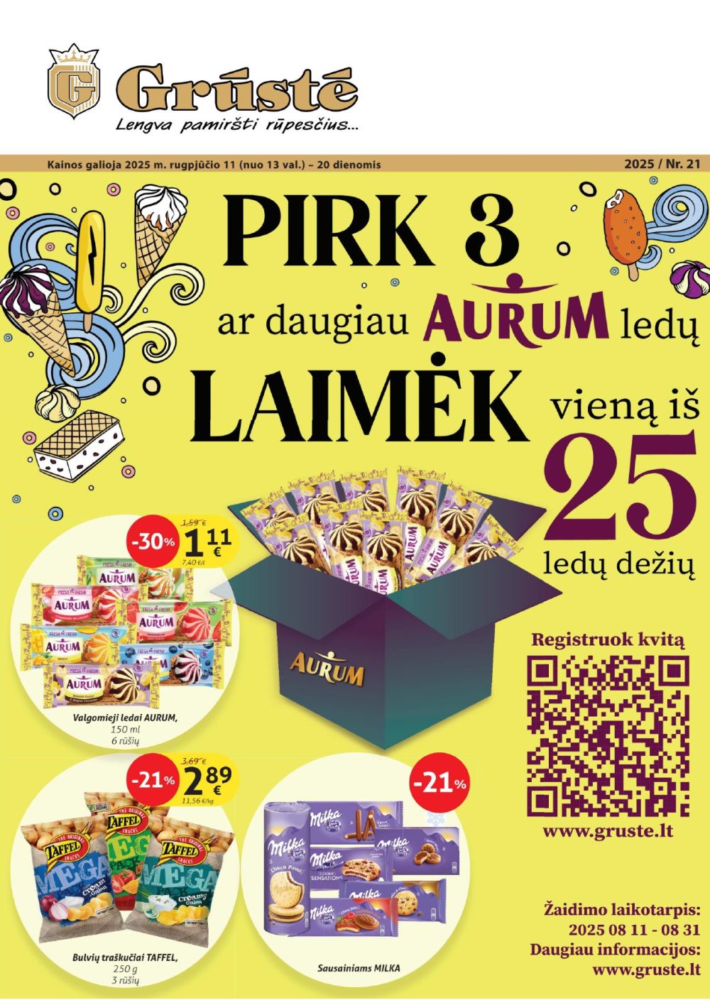 GRŪSTĖ - Leidinys Nr.21 (2025 08 11 - 2025 08 20)