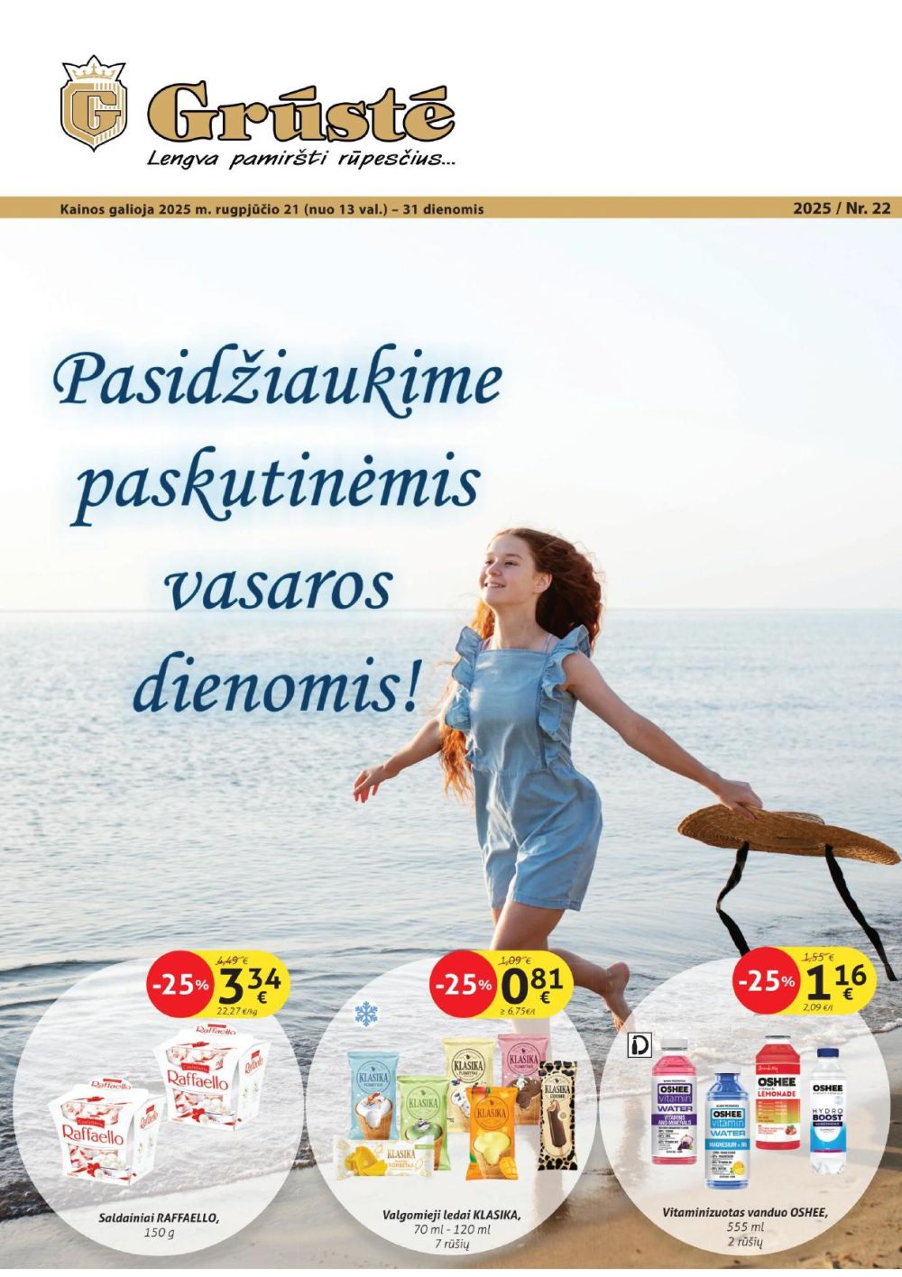 GRŪSTĖ - Leidinys Nr.22 (2025 08 21 - 2025 08 31)