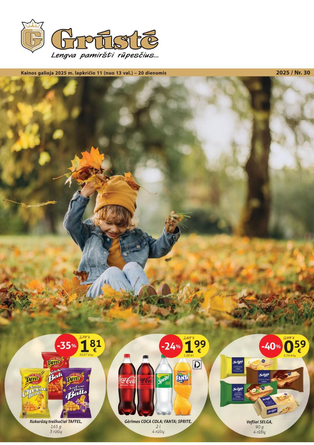 GRŪSTĖ - Leidinys Nr.30 (2025 11 11 - 2025 11 20)