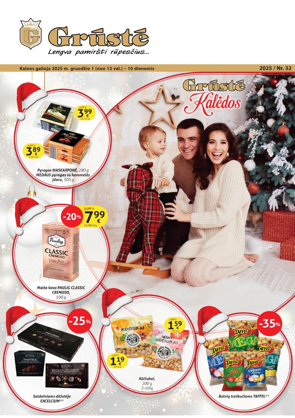 GRŪSTĖ - Leidinys Nr.32 (2025 12 01 - 2025 12 10)
