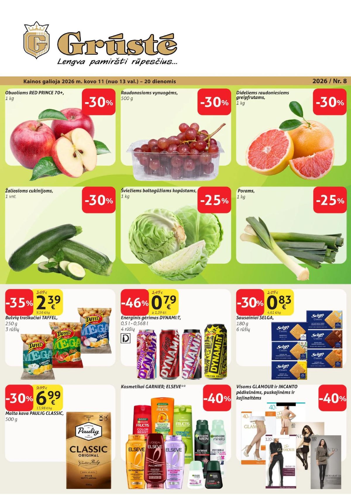 GRŪSTĖ - Leidinys Nr.8 (2026 03 11 - 2026 03 20)