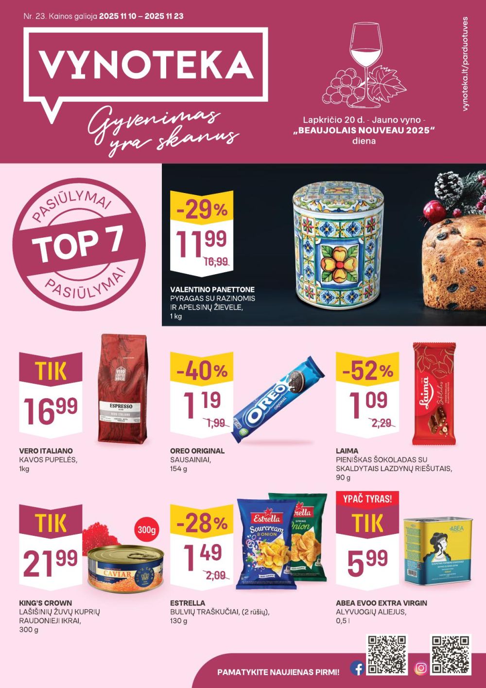 VYNOTEKA (2025 11 10 - 2025 11 23)