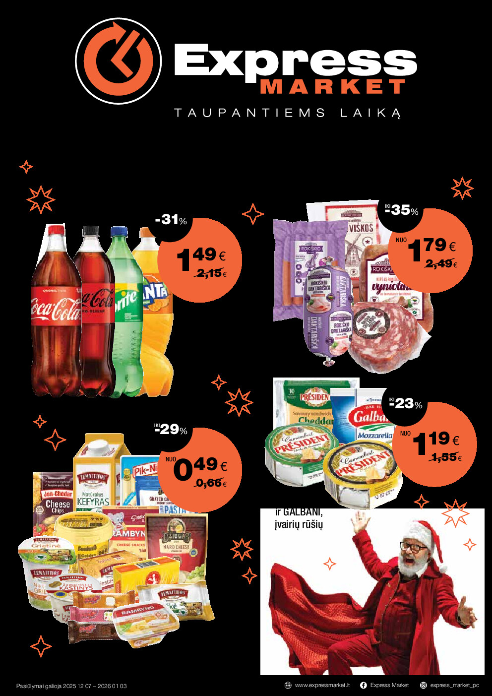 Akcijų leidinys (2025-12-07 - 2026-01-03)