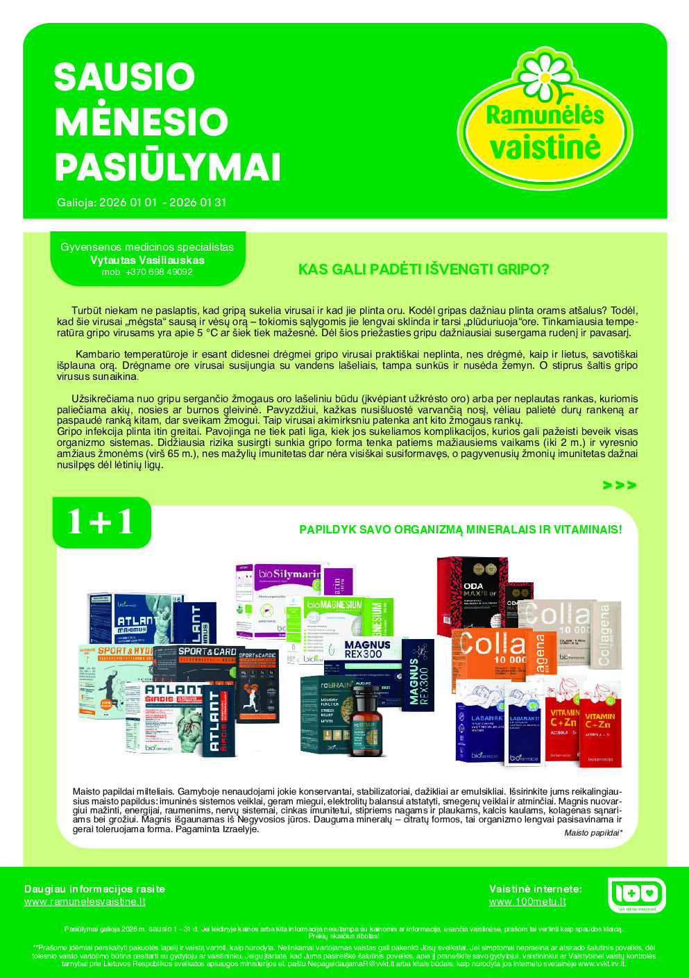 Akcijų leidinys (2026-01-01)