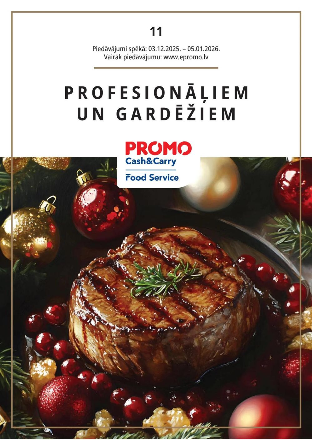 PROMO Cash & Carry (03.12.2025 - 05.01.2026)