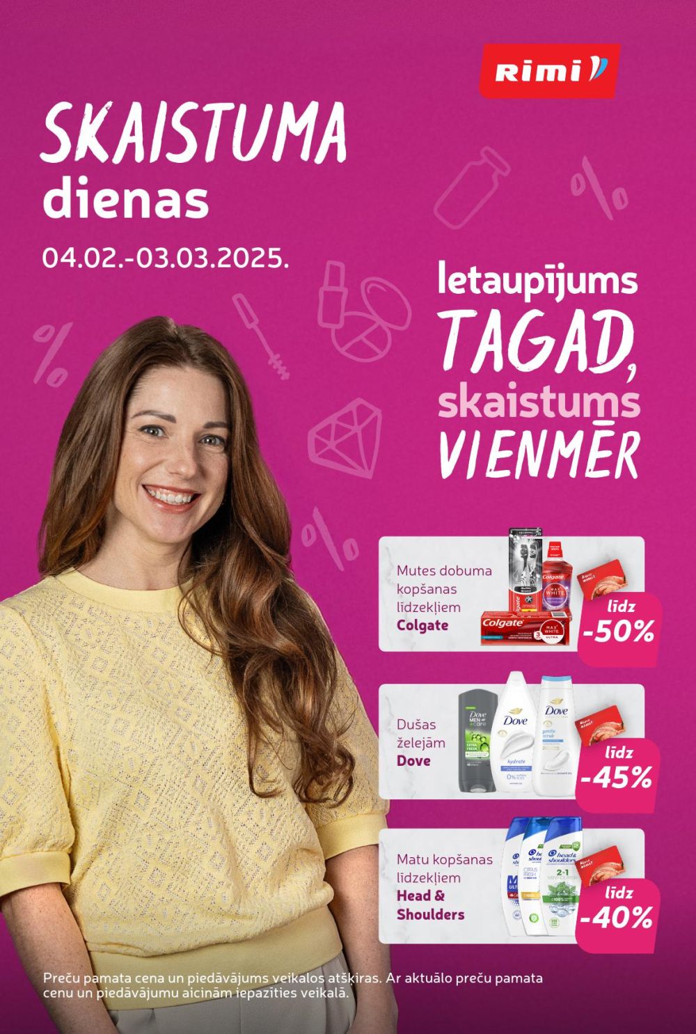 Rimi - Skaistuma dienas (04.02.2025 - 03.03.2025)