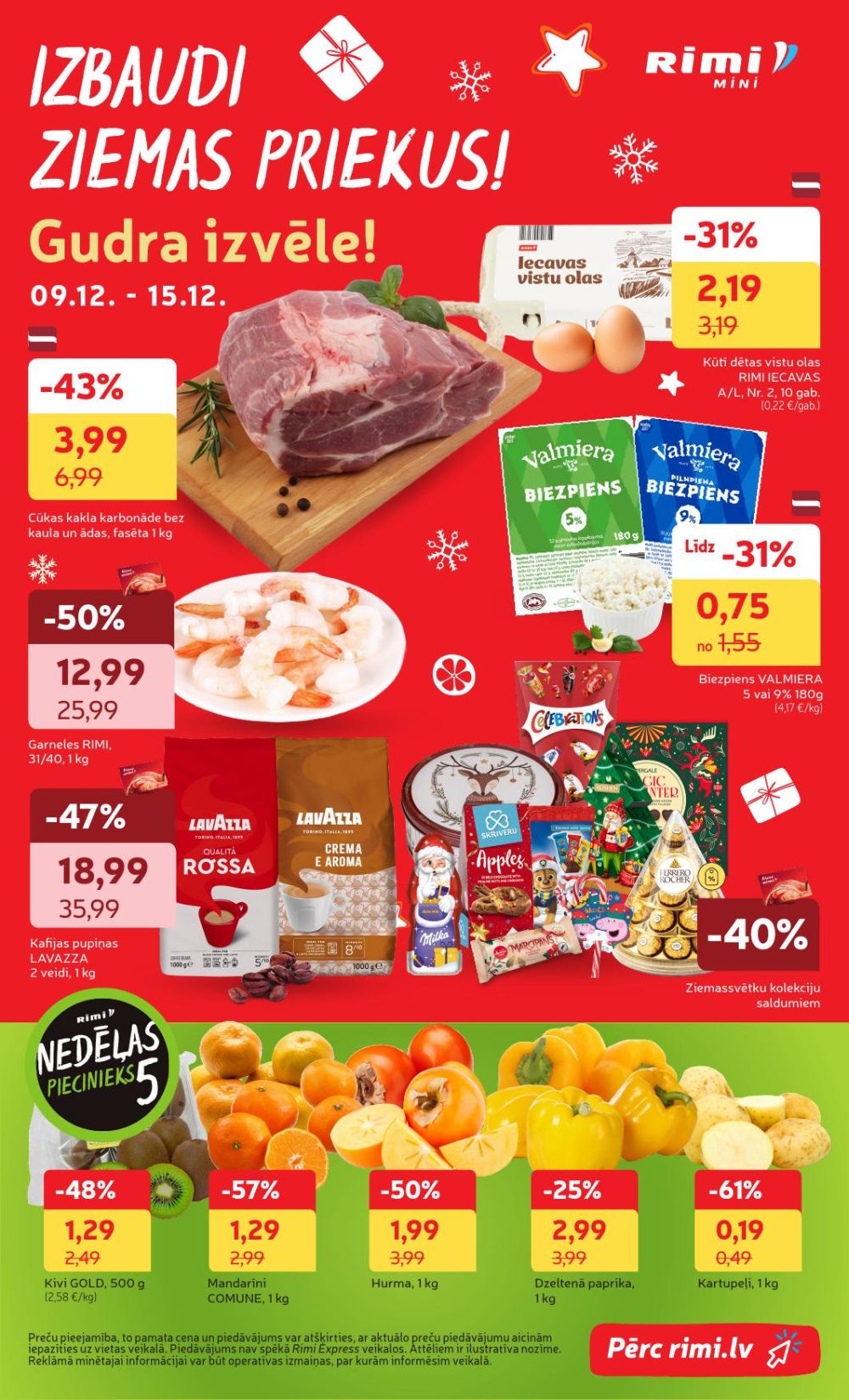RIMI - Mini (09.12.2025 - 15.12.2025)