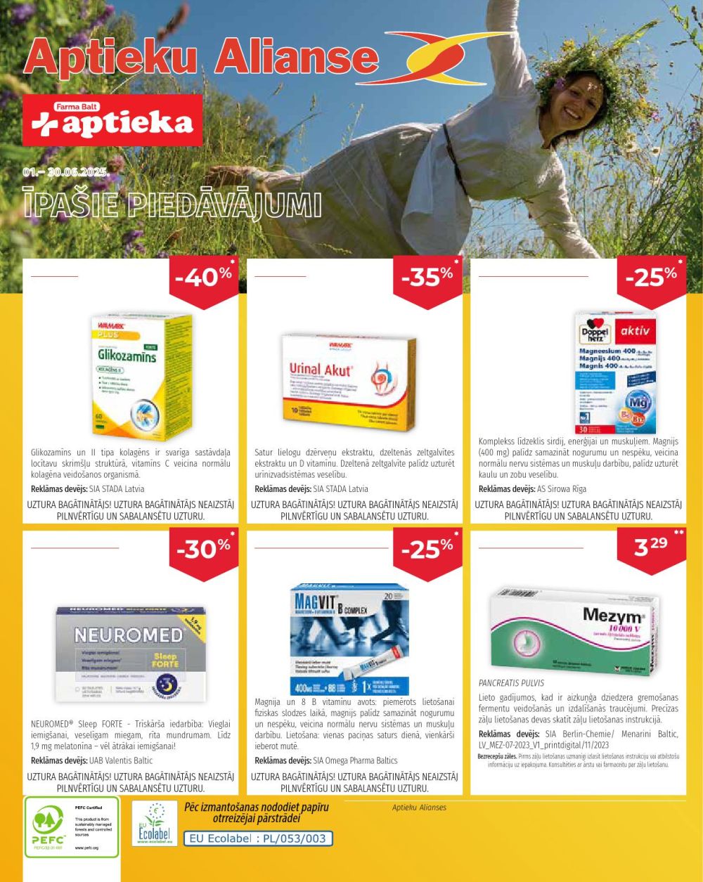 APTIEKU ALIANSE (01.06.2025 - 30.06.2025)