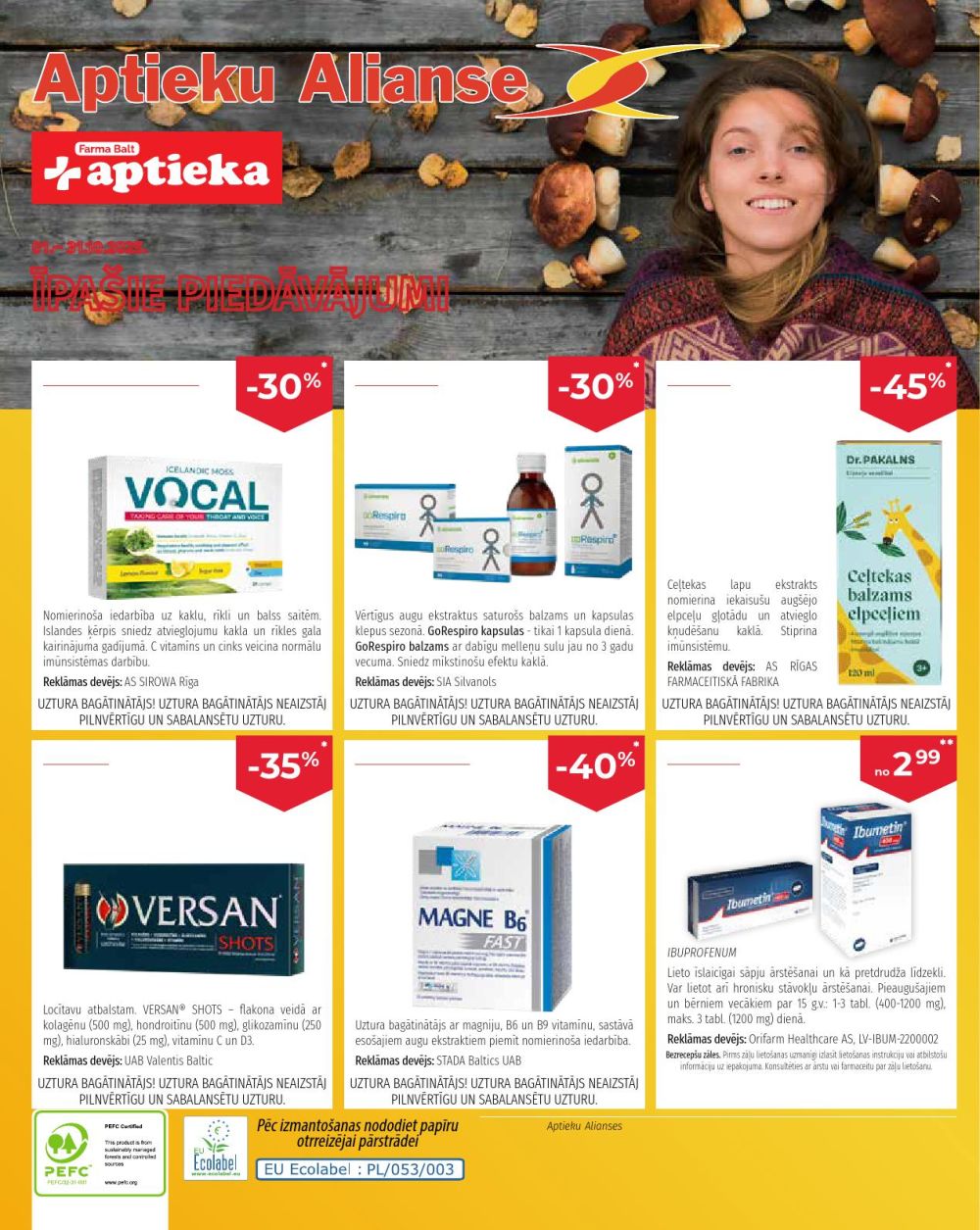 APTIEKU ALIANSE (01.10.2025 - 31.10.2025)