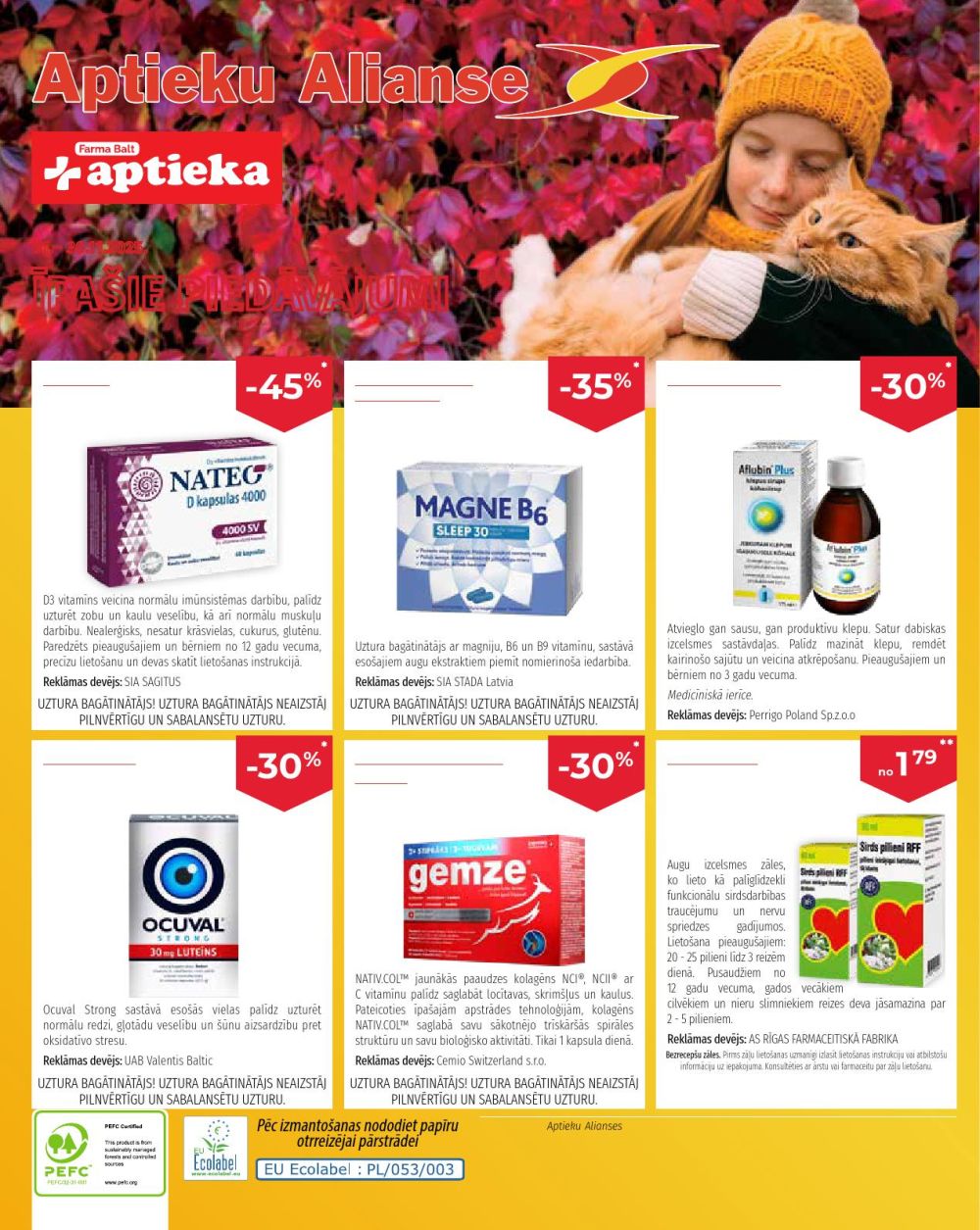 APTIEKU ALIANSE (01.11.2025 - 30.11.2025)