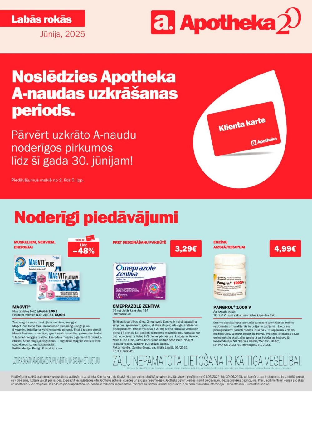 APOTHEKA (01.06.2025 - 30.06.2025)