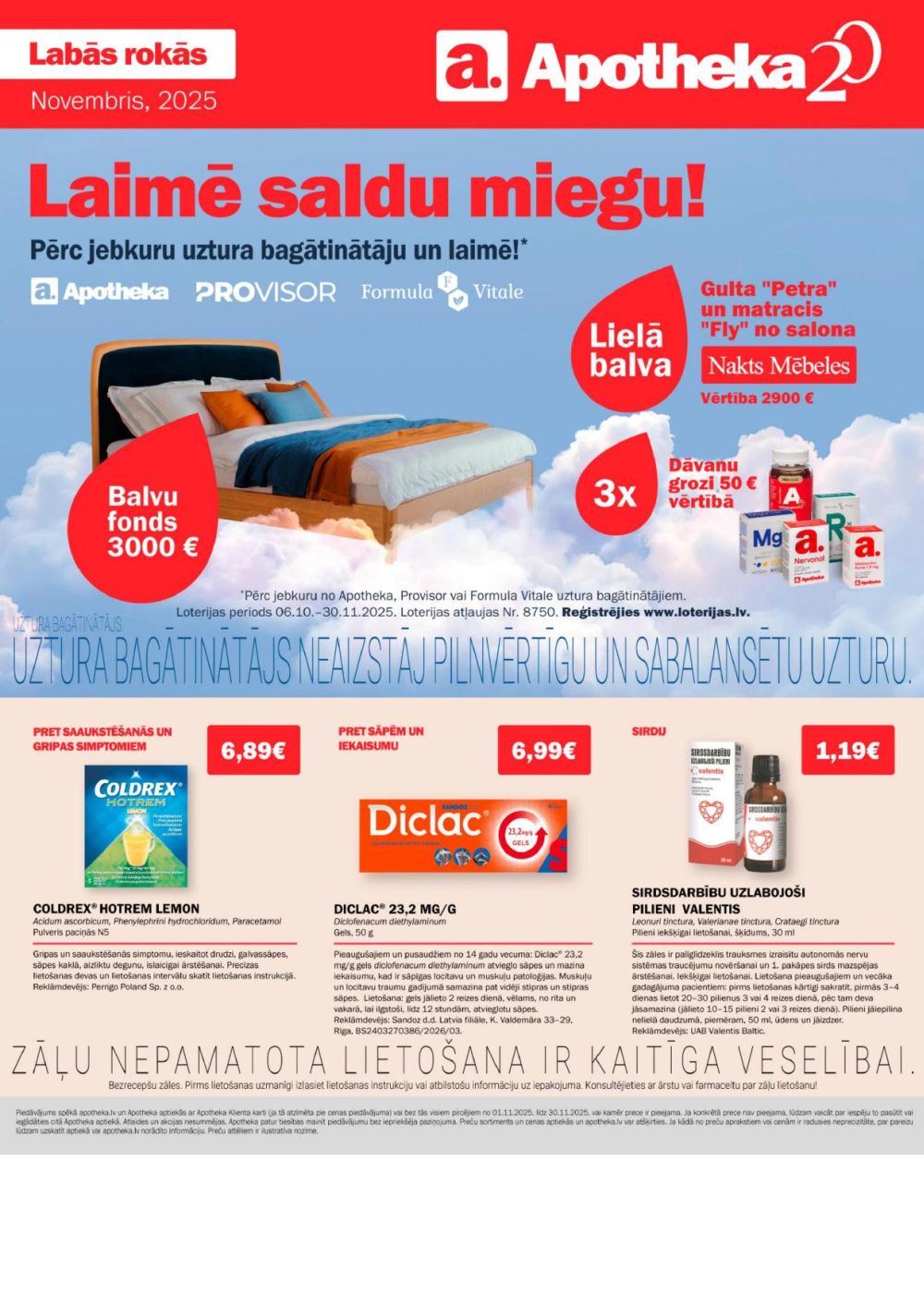 APOTHEKA (01.11.2025 - 30.11.2025)