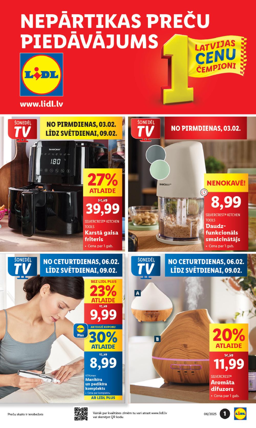 LIDL - Nepārtikas preču piedāvājums (03.02.2025 - 09.02.2025)