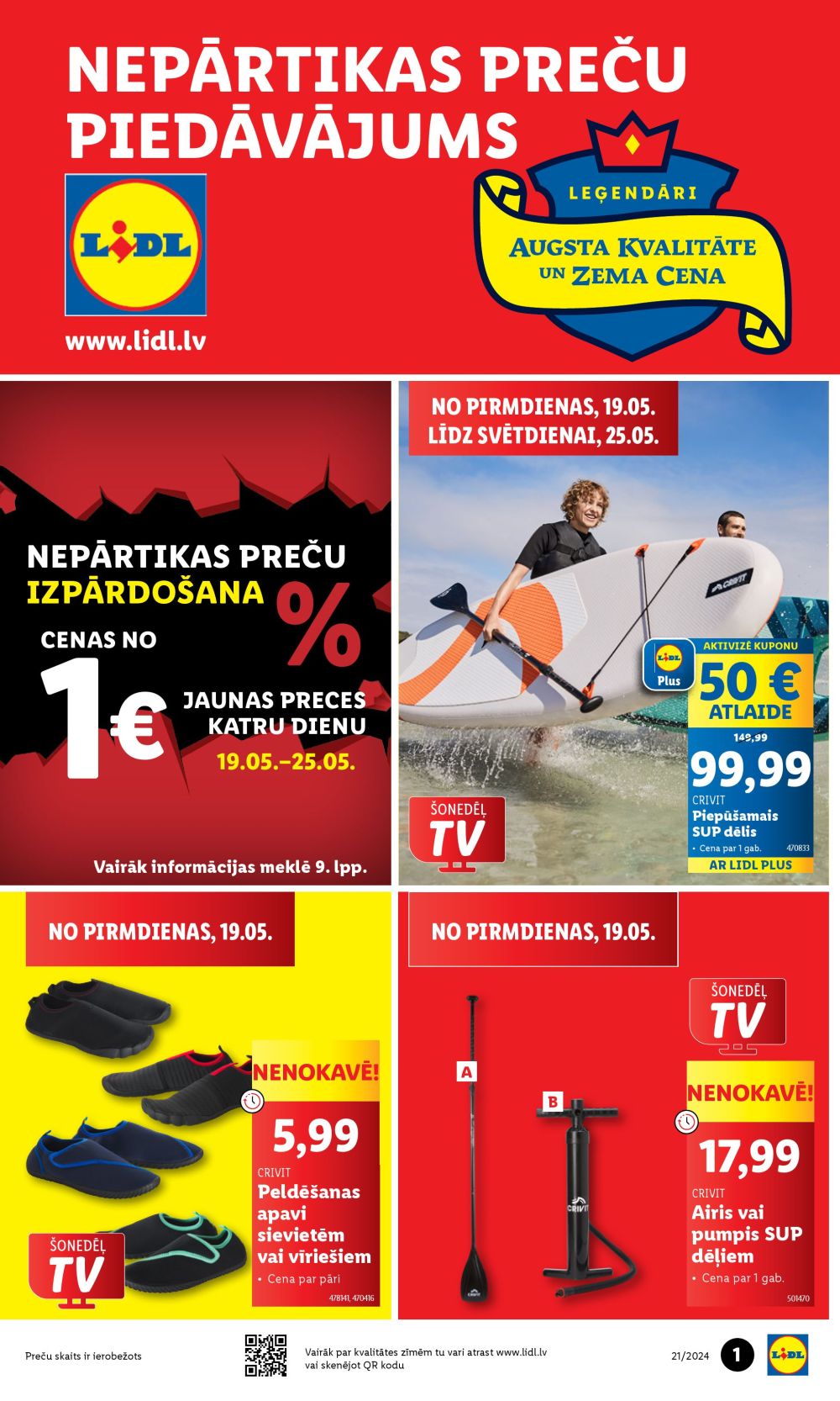 LIDL - Nepārtikas preču piedāvājums (19.05.2025 - 25.05.2025)