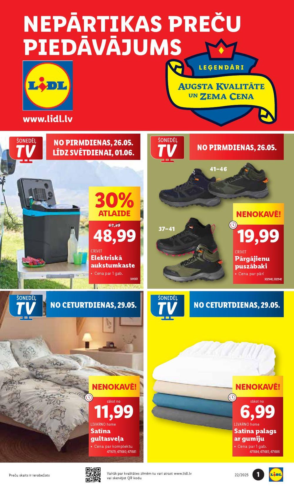 LIDL - Nepārtikas preču piedāvājums (26.05.2025 - 01.06.2025)