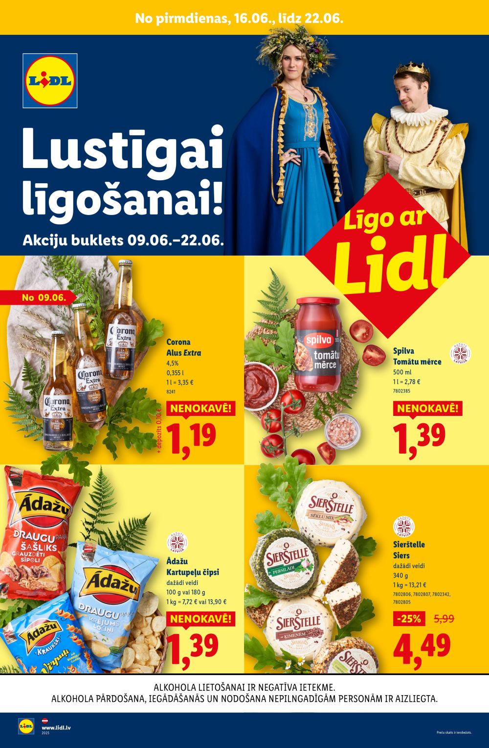 LIDL - Lustīgai līgošanai! (09.06.2025 - 22.06.2025)