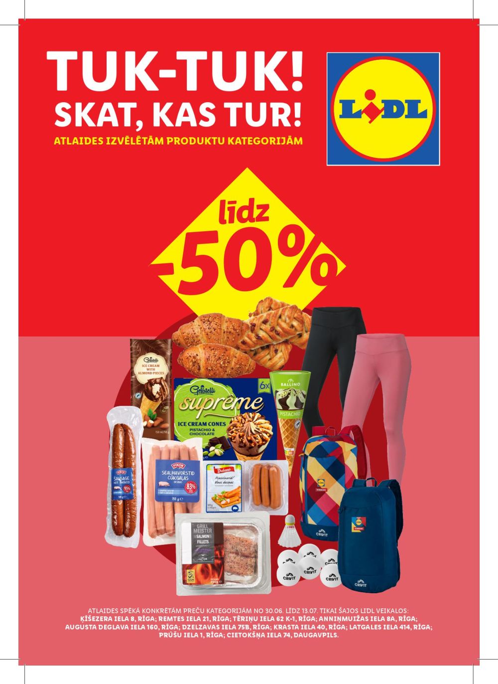 LIDL - Piedāvājumi tavā veikalā (30.06.2025 - 13.07.2025)