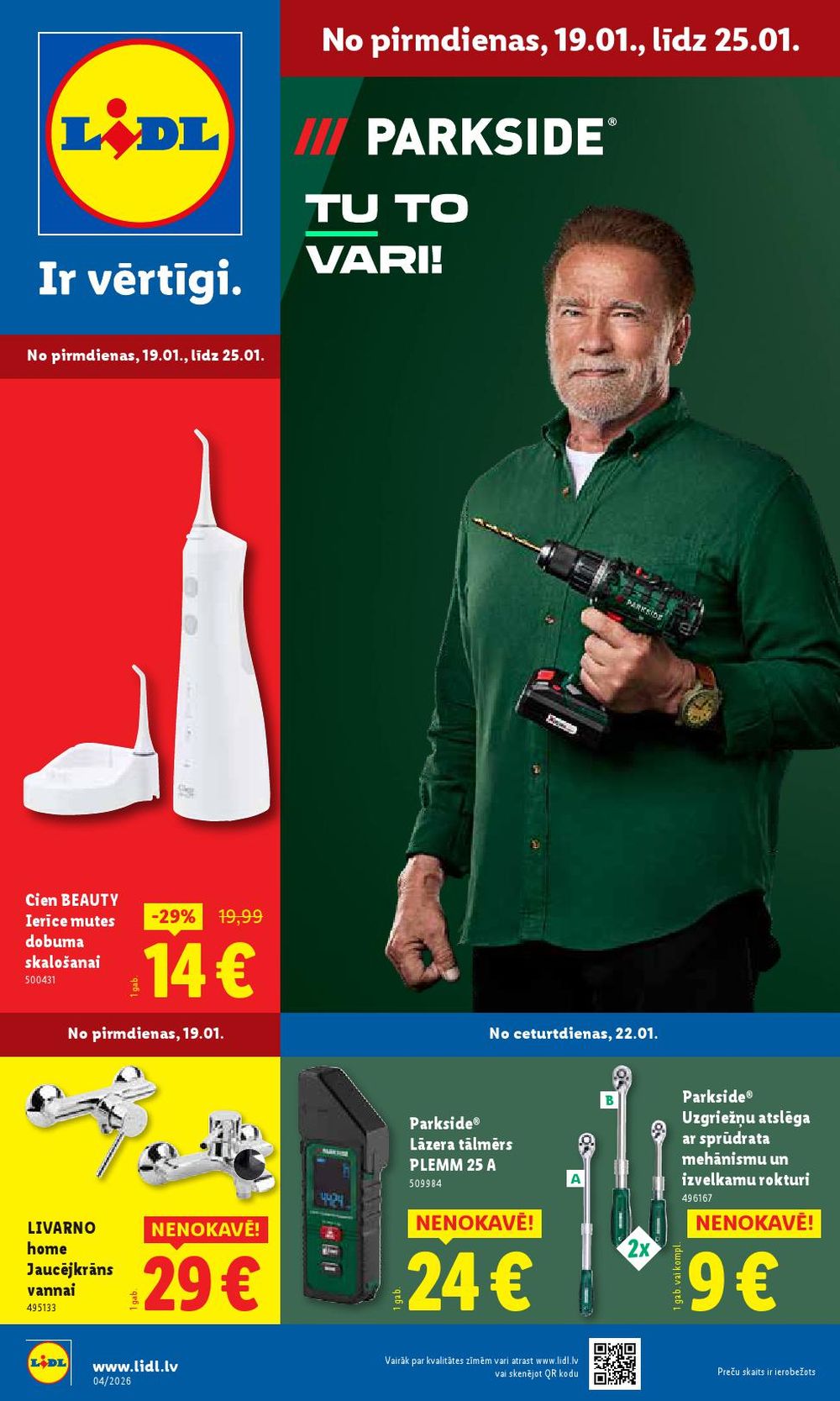 LIDL - Nepārtikas preču piedāvājums (19.01.2026 - 25.01.2026)