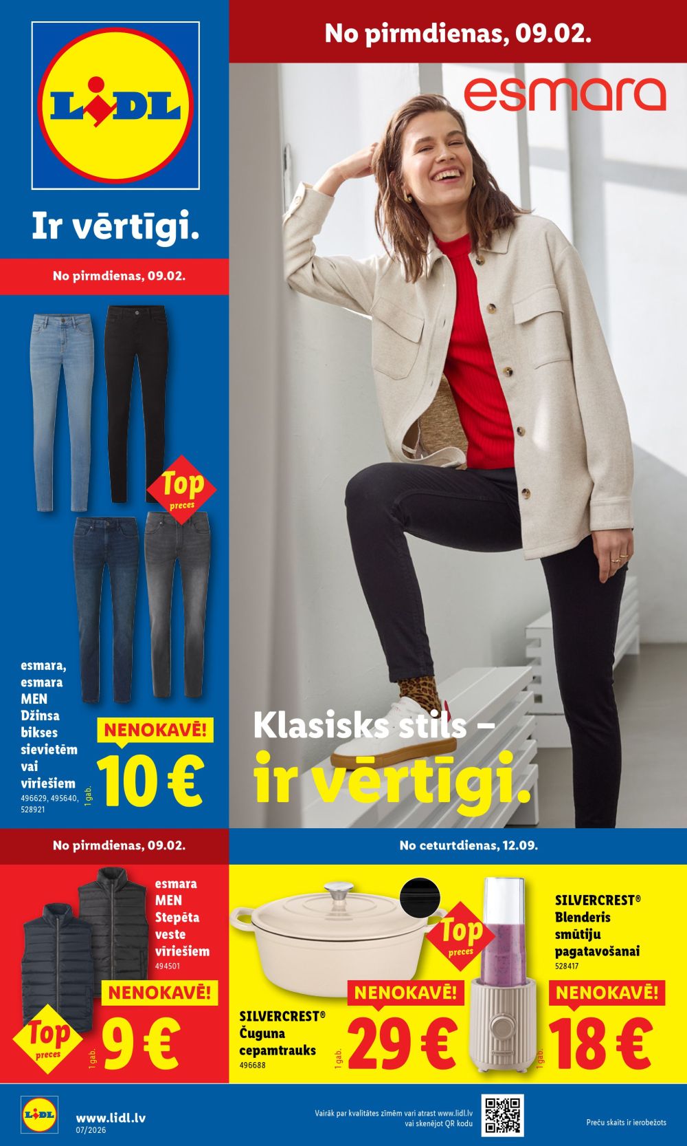 LIDL - Nepārtikas preču piedāvājums (09.02.2026 - 15.02.2026)