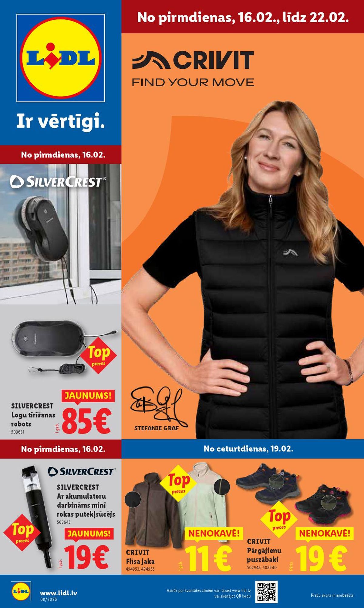 LIDL - Nepārtikas preču piedāvājums (16.02.2026 - 22.02.2026)