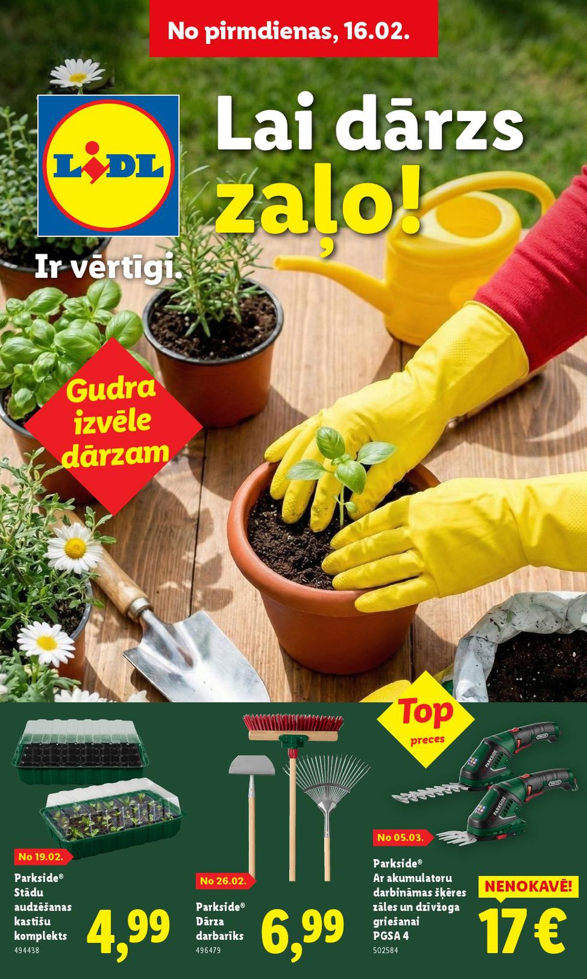 LIDL - Lai dārzs zaļo! (16.02.2026 - )