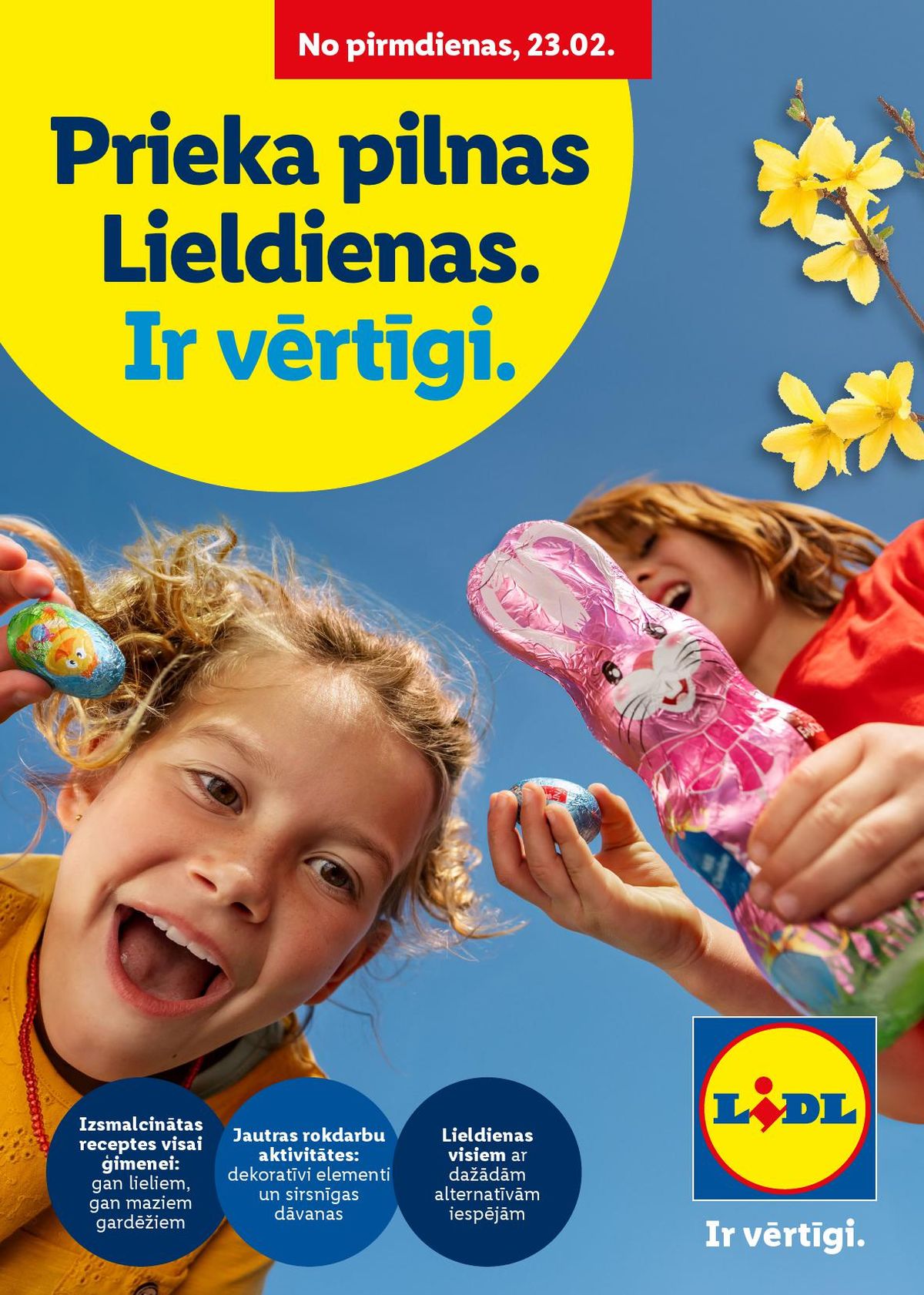 LIDL - Prieka pilnas Lieldienas (23.02.2026 - 01.03.2026)