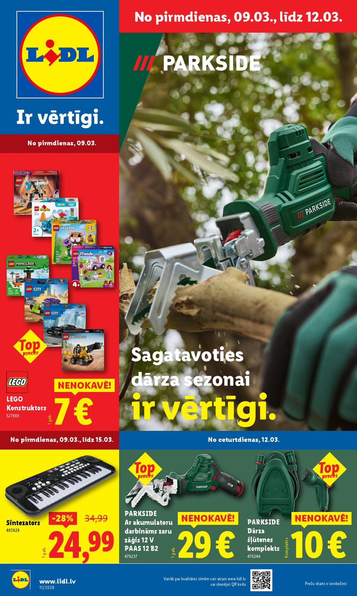 LIDL - Nepārtikas preču piedāvājums (09.03.2026 - 15.03.2026)