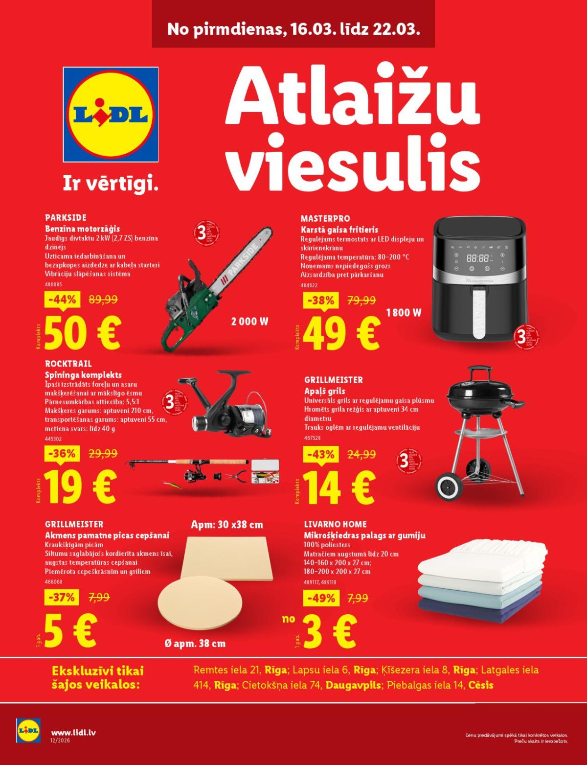 LIDL - Atlaižu viesulis (16.03.2026 - 22.03.2026)