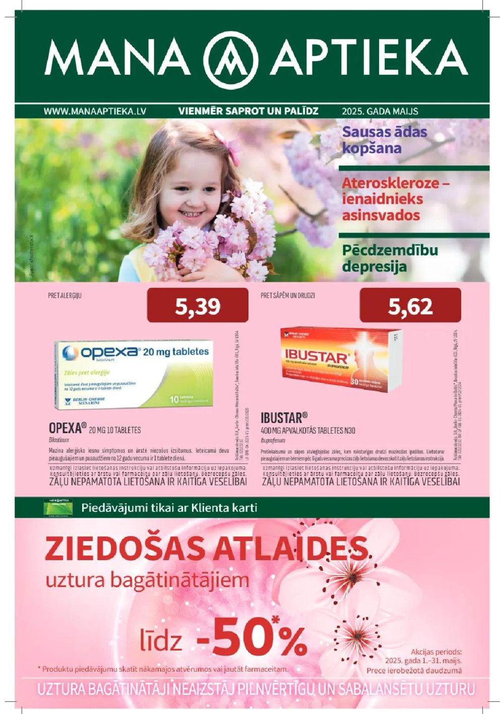 MANA APTIEKA (01.05.2025 - 31.05.2025)