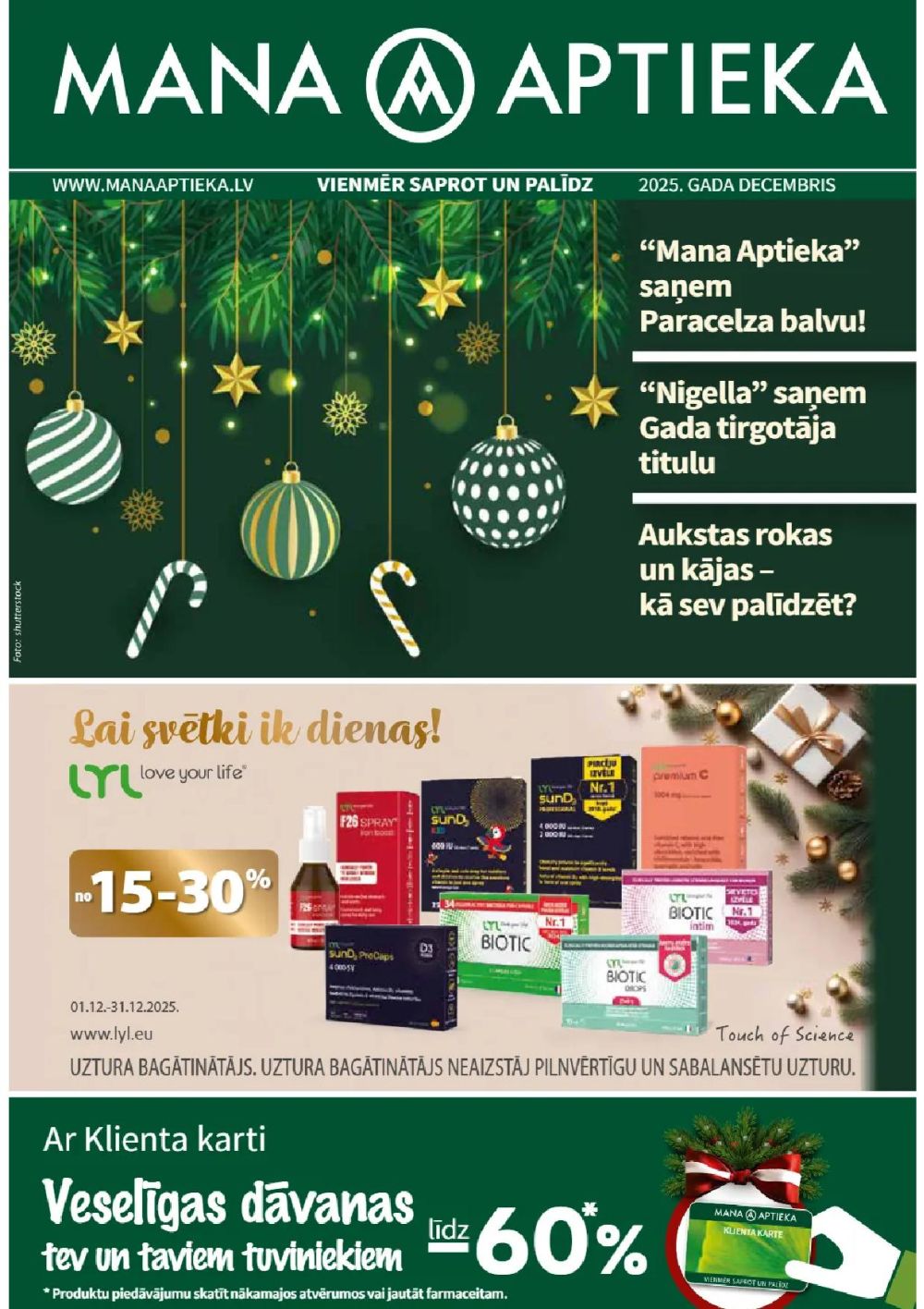 MANA APTIEKA (01.12.2025 - 31.12.2025)