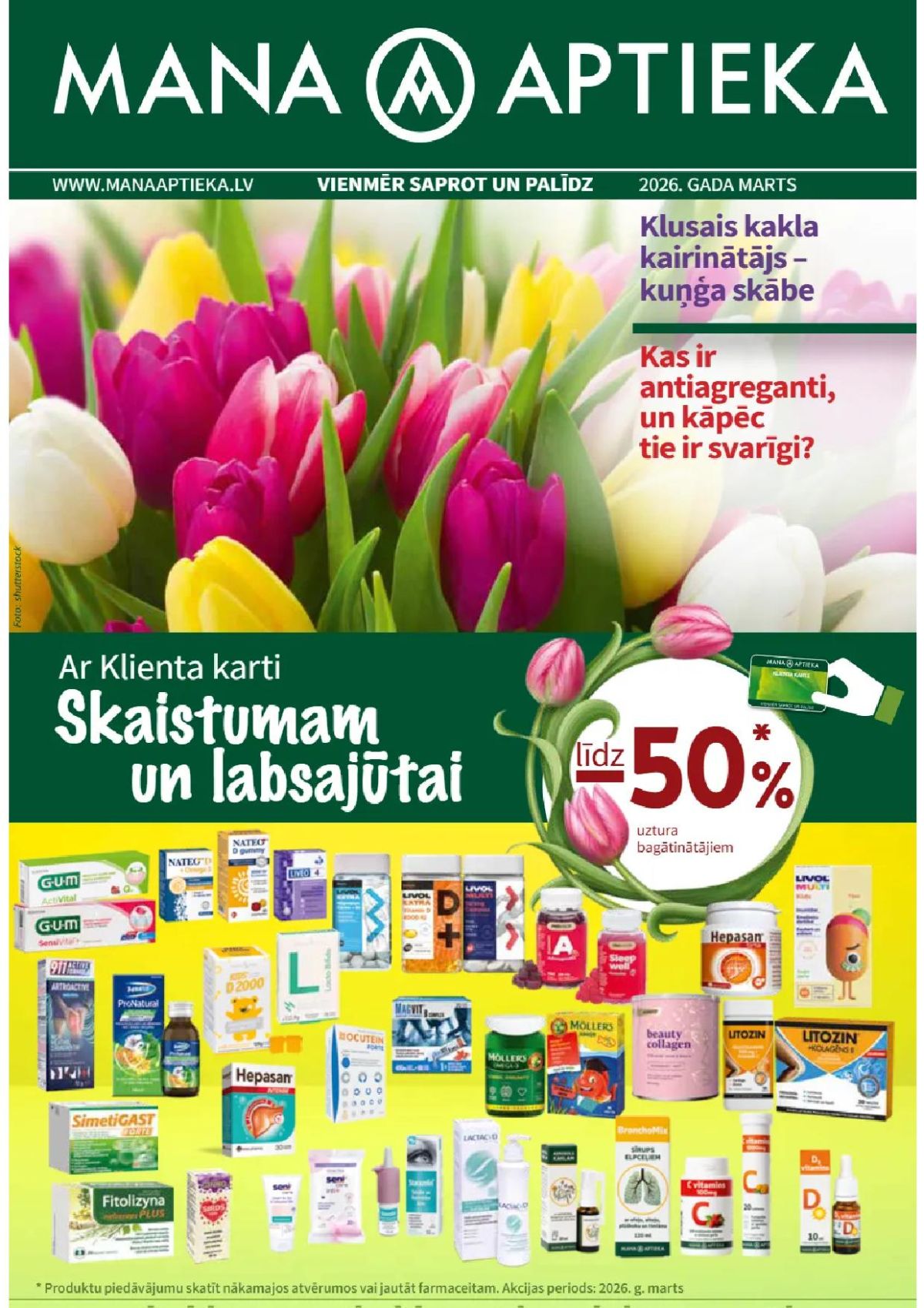 MANA APTIEKA (01.03.2026 - 31.03.2026)