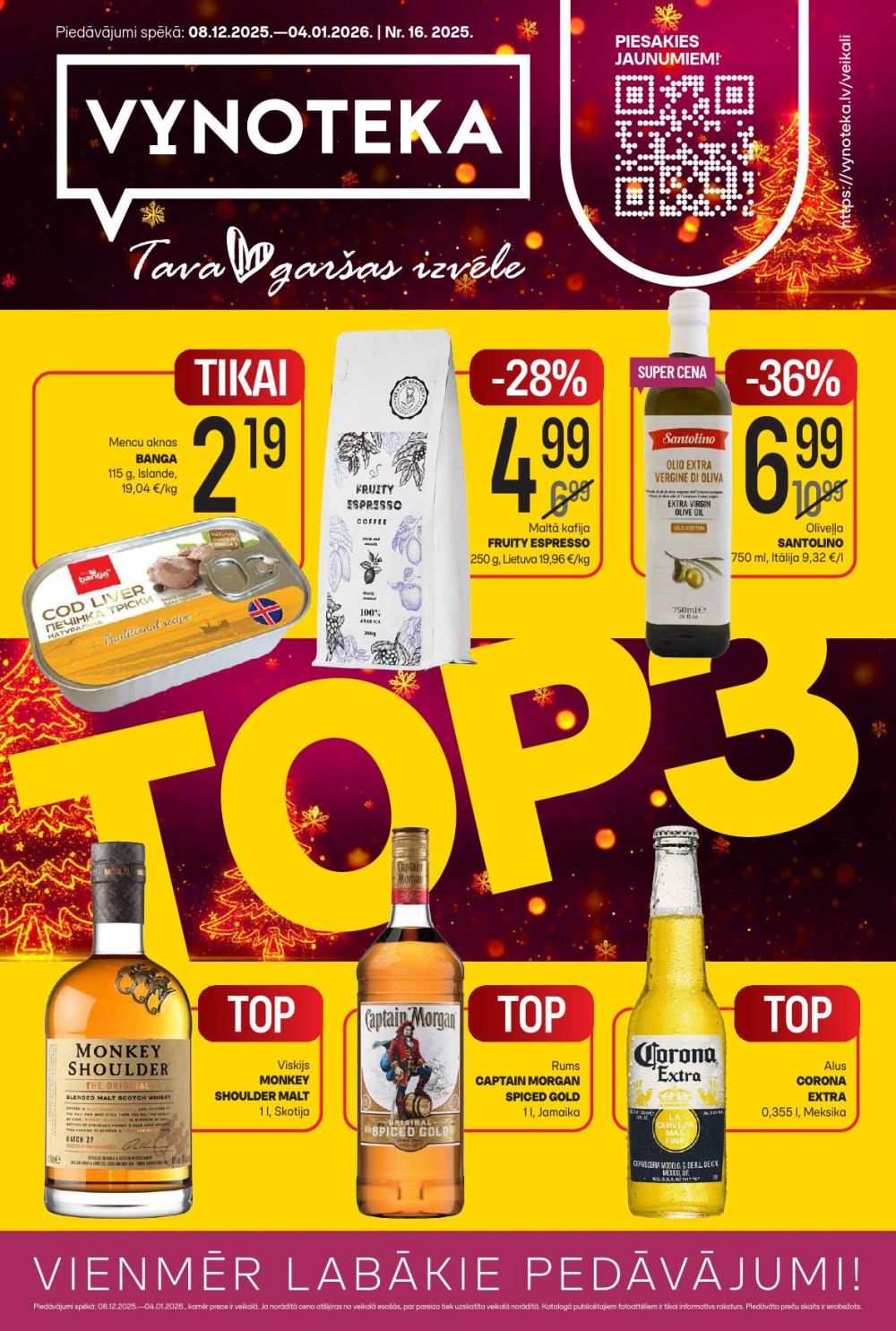 VYNOTEKA (08.12.2025 - 04.01.2026)