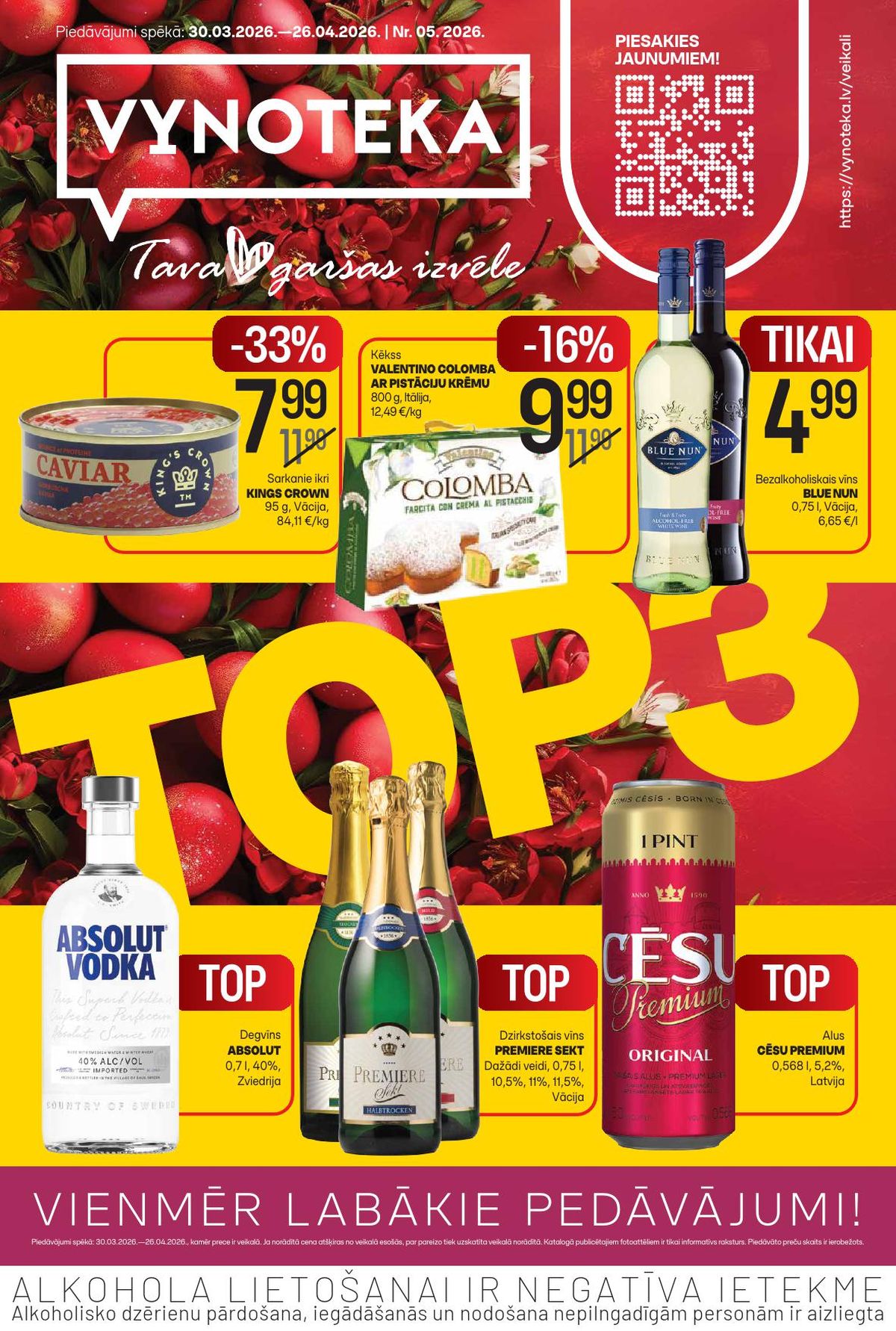 VYNOTEKA (30.03.2026 - 26.04.2026)