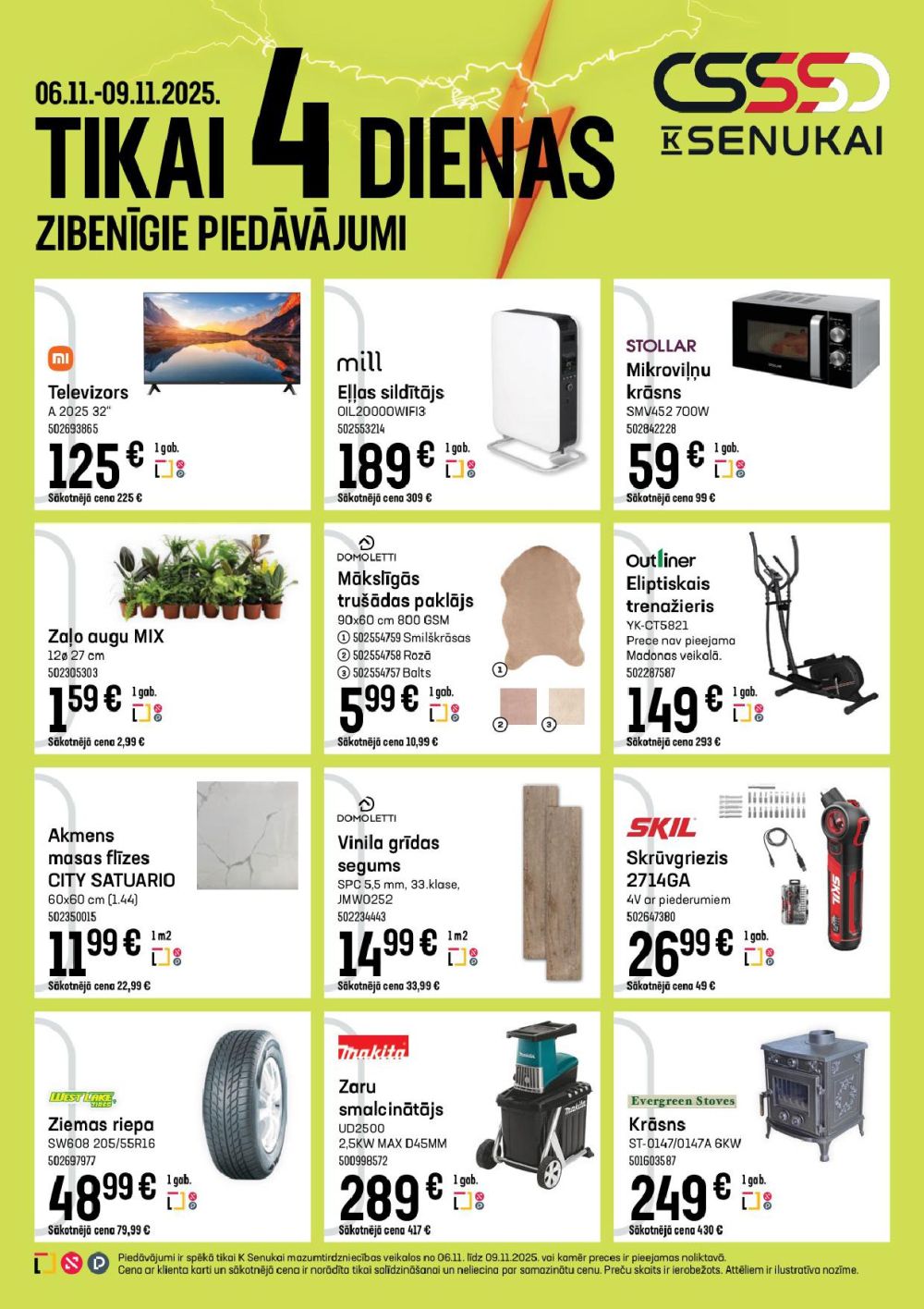 K SENUKAI (06.11.2025 - 09.11.2025)