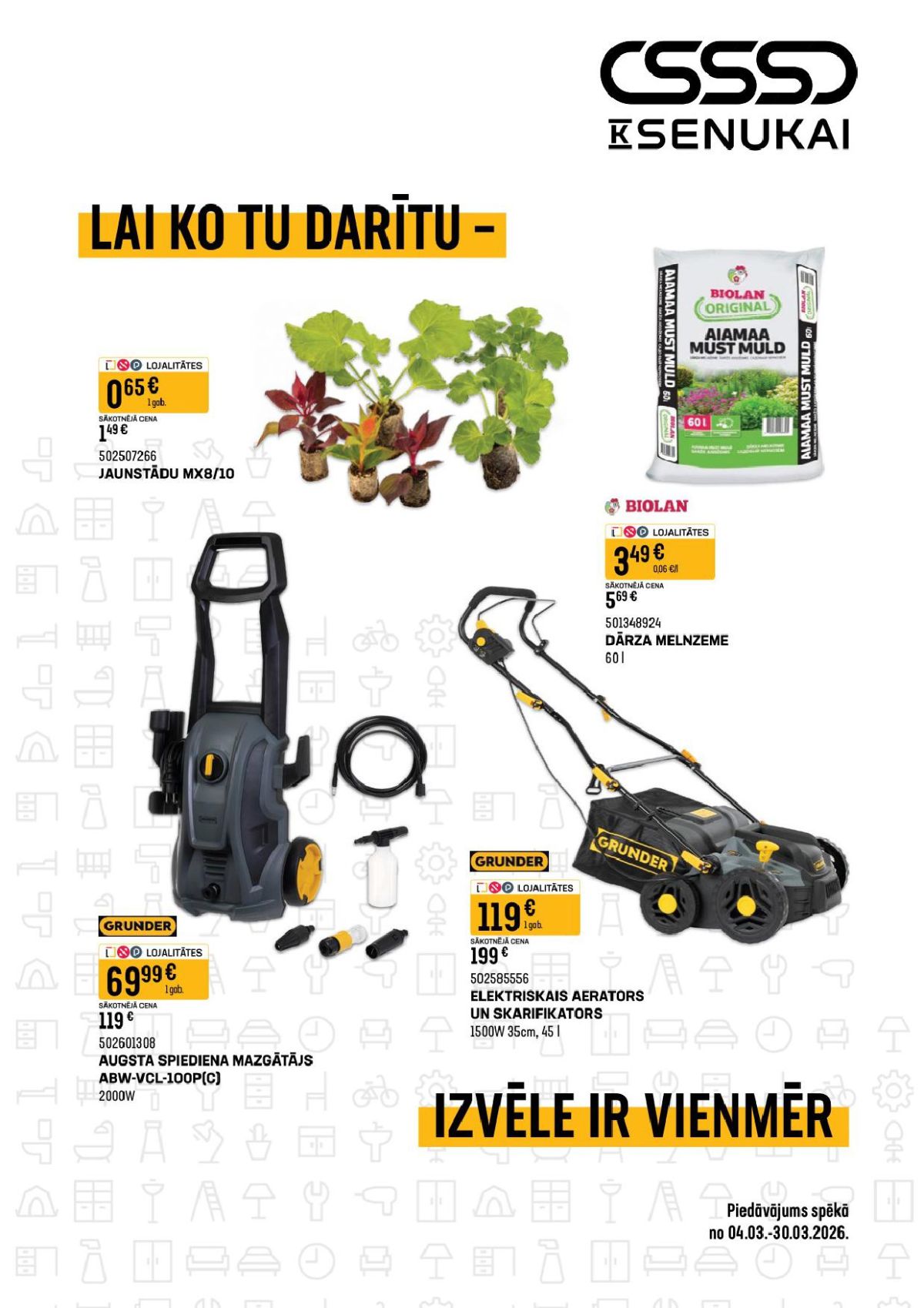 K SENUKAI (04.03.2026 - 30.03.2026)