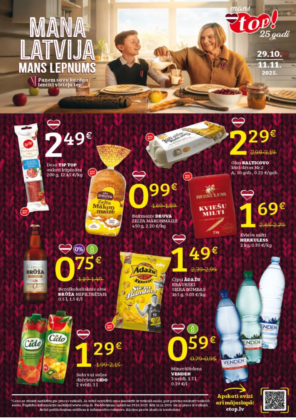 TOP! (29.10.2025 - 11.11.2025)