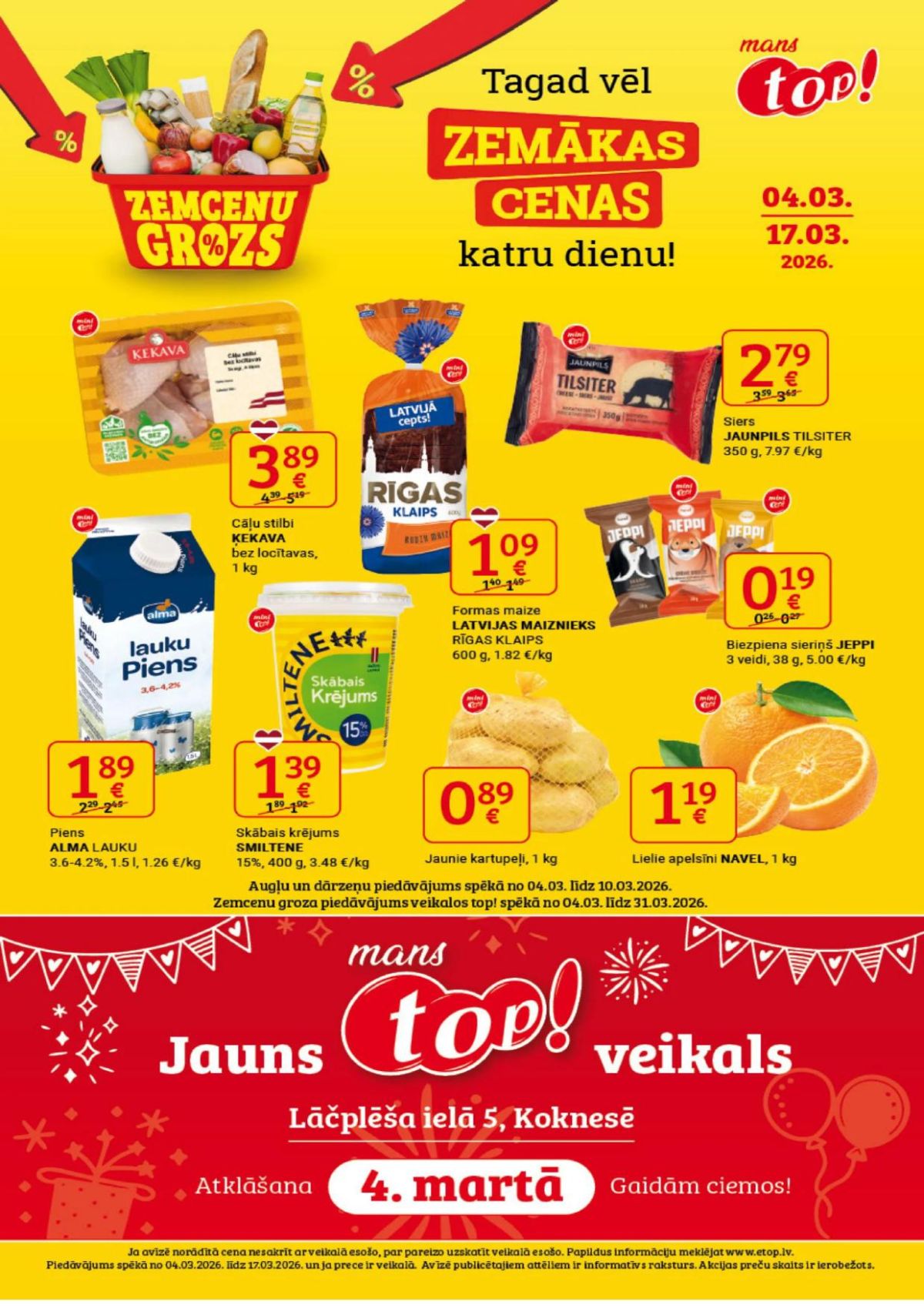 TOP! (04.03.2026 - 17.03.2026)