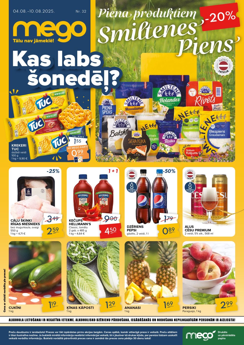 MEGO (04.08.2025 - 10.08.2025)