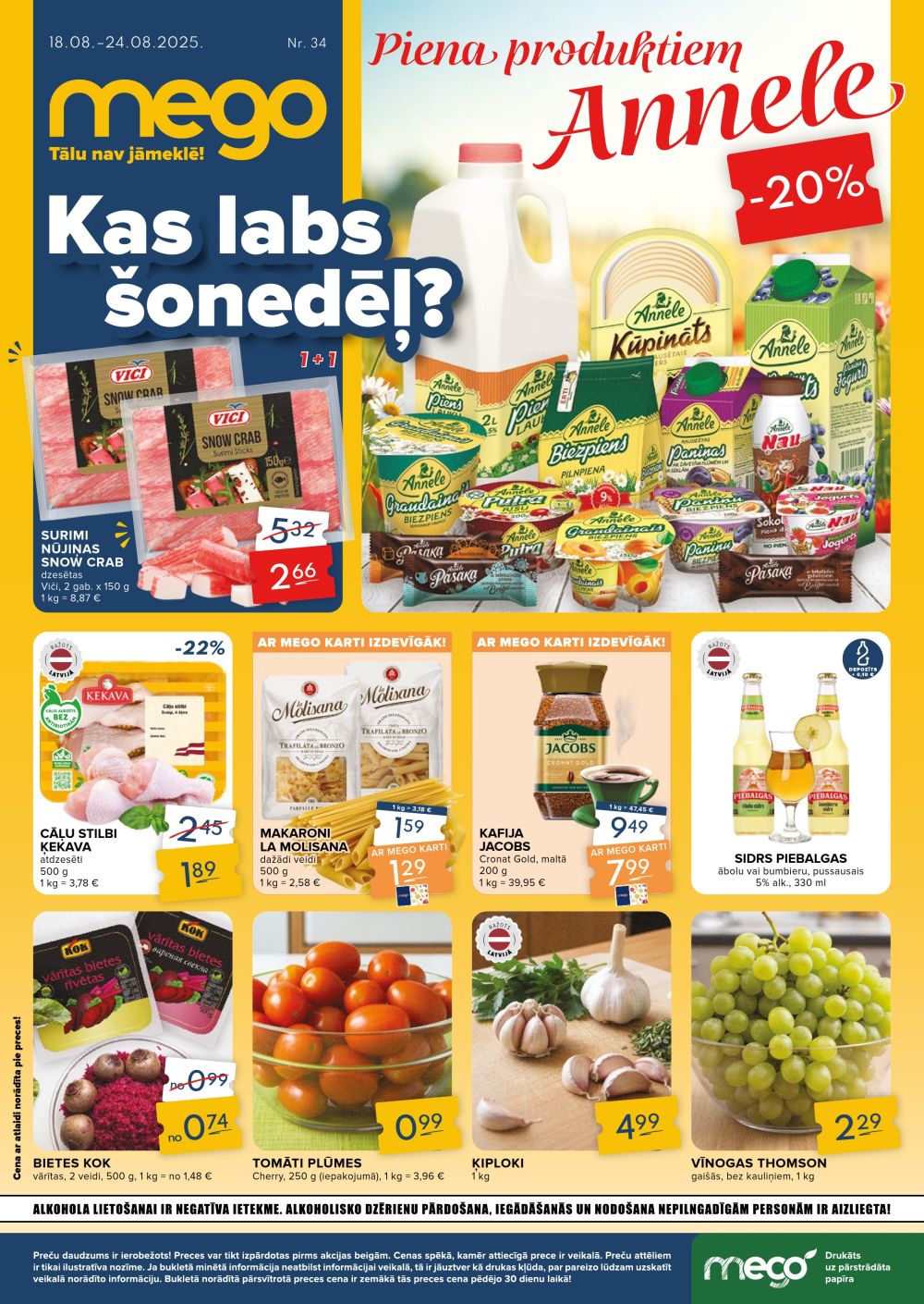 MEGO (18.08.2025 - 24.08.2025)